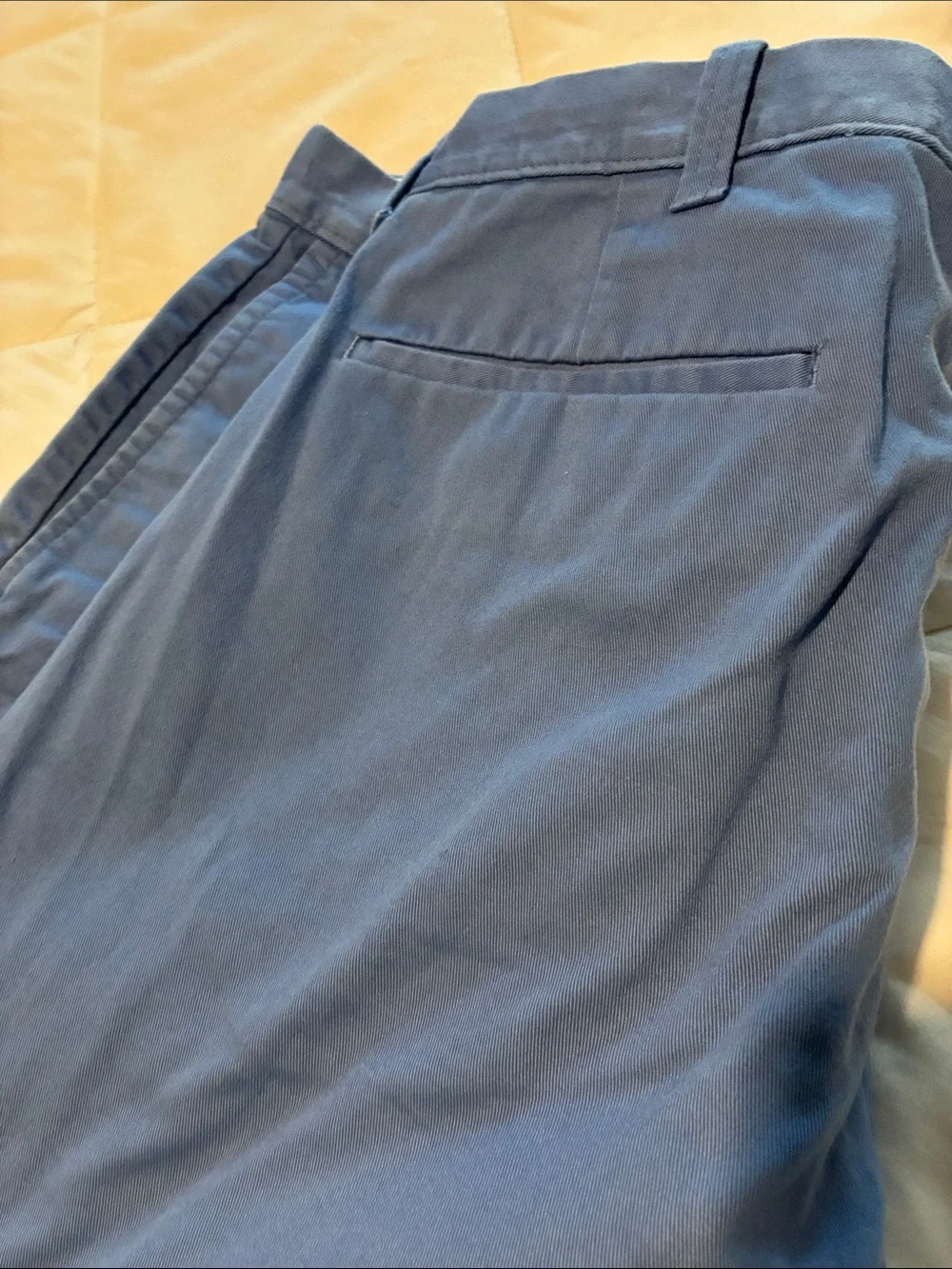 J. Crew Men’s Cornflower Blue Flat-Front Chino Shorts